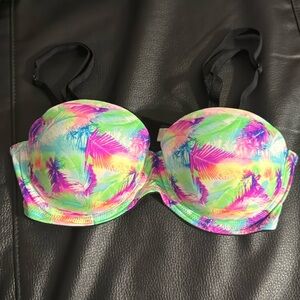 PINK Wear Everywhere Multi-Way Push Up Bra! Size: 34B Multi-Colored Like New!